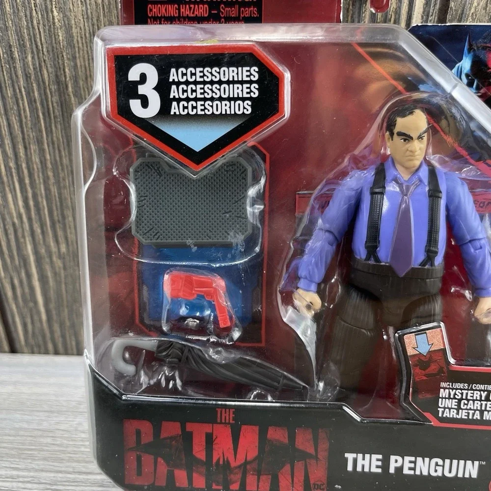 The Batman DC Penguin Spin Master Action Figure New In Package